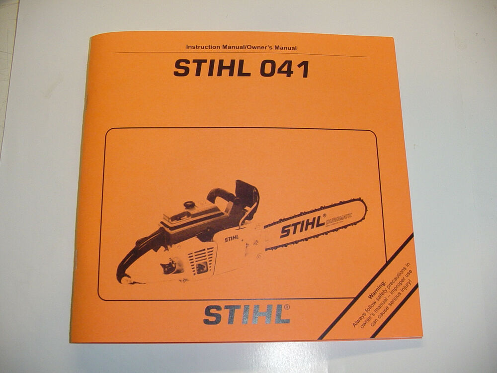 Stihl Chainsaw 010 Av User Manual - milnew